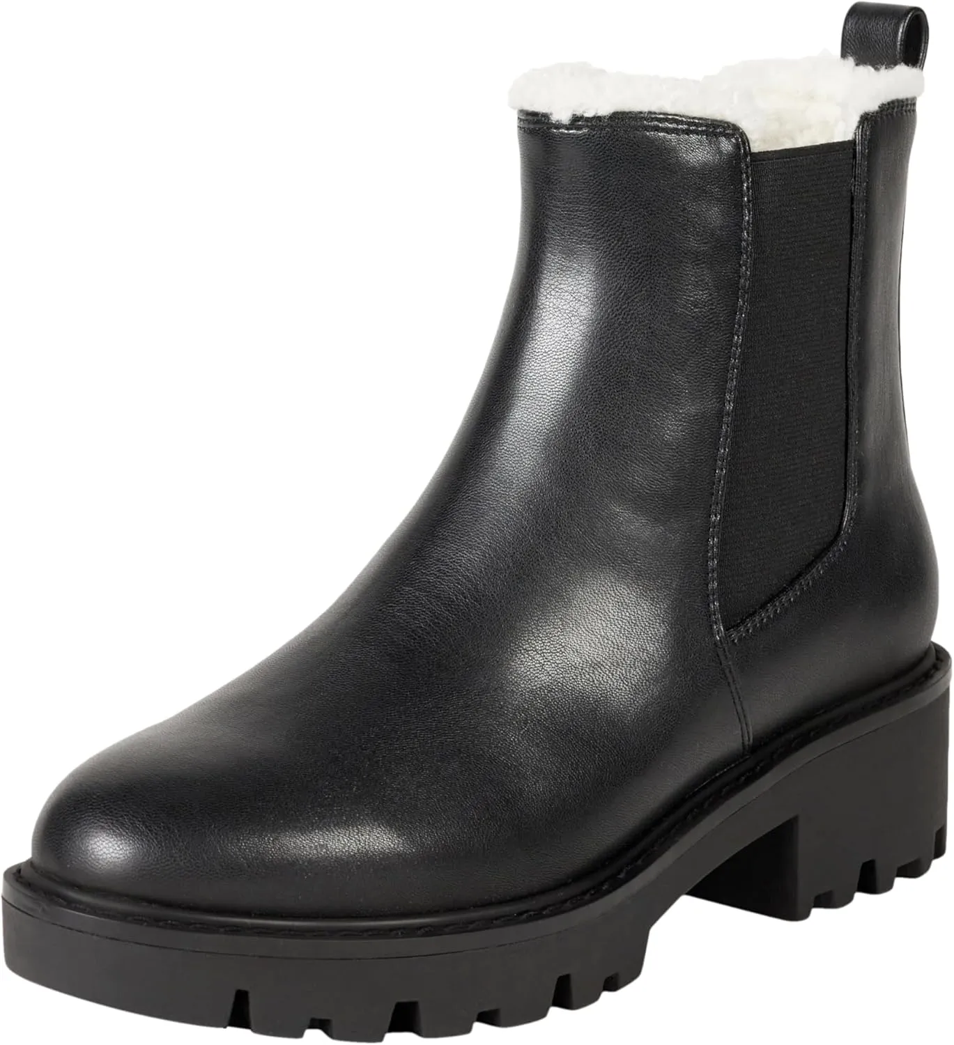 The Drop Women's Campbell Sherpa Chelsea Boot