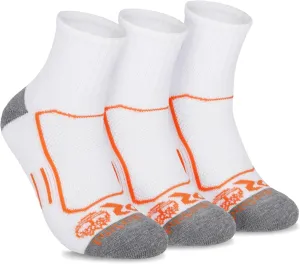 Timberland PRO Moisture Wicking Technology Mens Socks, Arch Support, Cushioned Footbed, Mesh Venting
