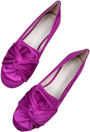 TN TANGNEST Women Fashion Pointed Toe Dress Shoes Comfortable Flat Ballet Shoes