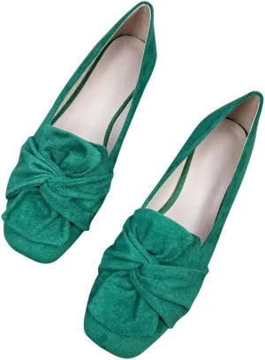 TN TANGNEST Womens Dress Flats Fashion Soft Pointed Toe Bowknot Slip On Flat Shoes