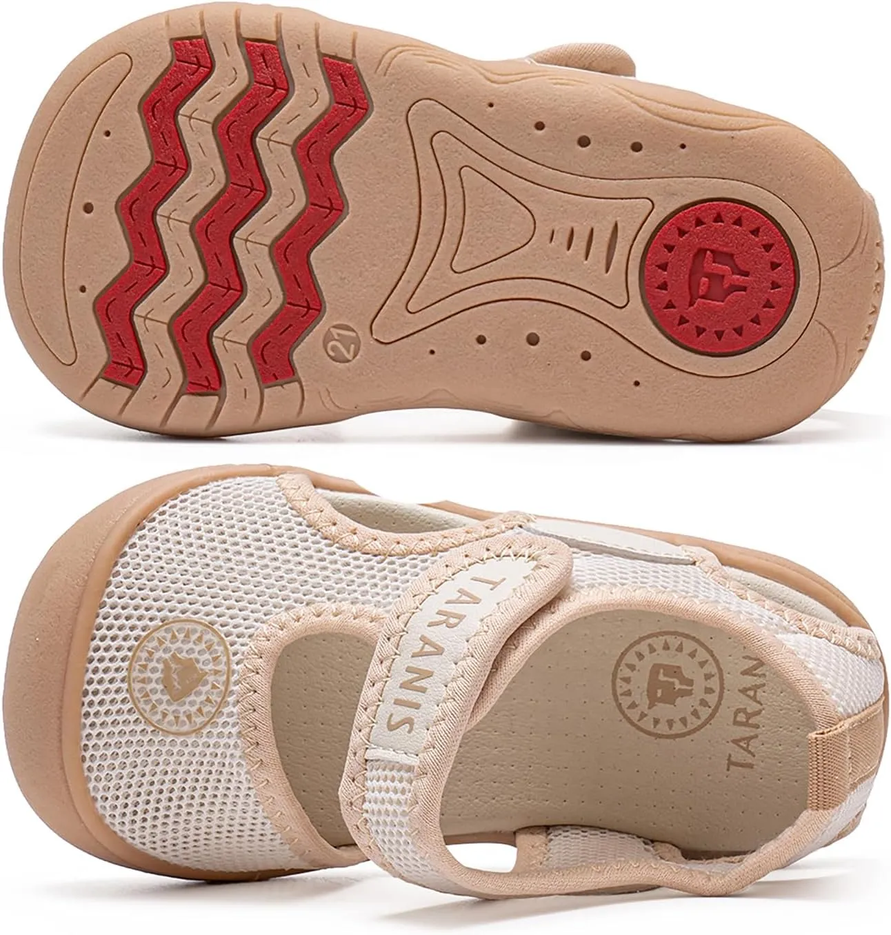 Toddler Shoes Boys Girls Non-Slip Infant Breathable Sneaker Rubber Sole Baby Crib First Walker Shoes