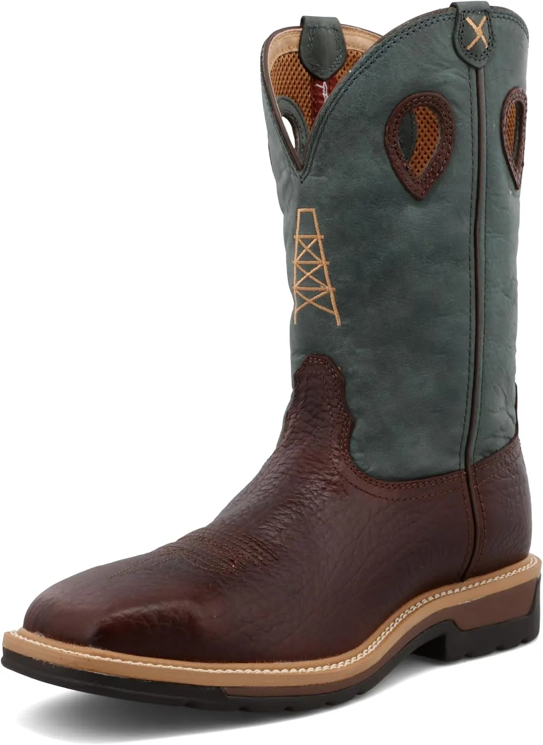 Twisted X Men's 12" Steel Toe Lite Western Work Boot