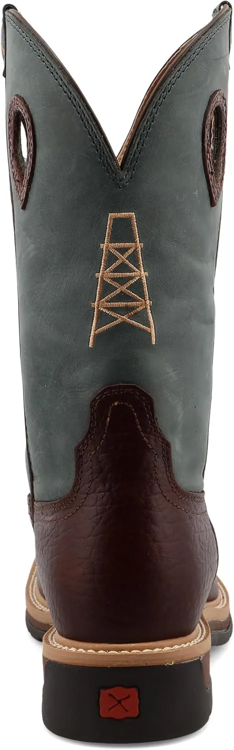 Twisted X Men's 12" Steel Toe Lite Western Work Boot