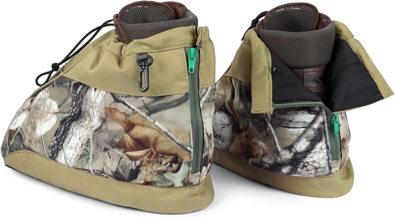UIIHUNT Insulated Boot Covers, Hunting Boot Insulators, Water-Resistant, Lightweight Warmth, Premium Cold Weather Protection for Hunting, Tree Stand & Saddle Accessories