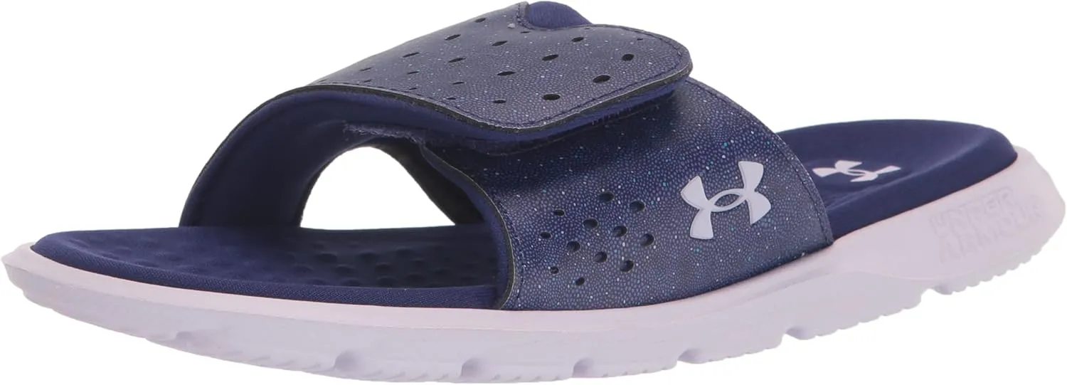 Under Armour Girls' Ignite Pro Graphic Slide Sandal