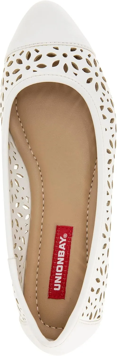UNIONBAY Women's Willis Pointed Toe Flat