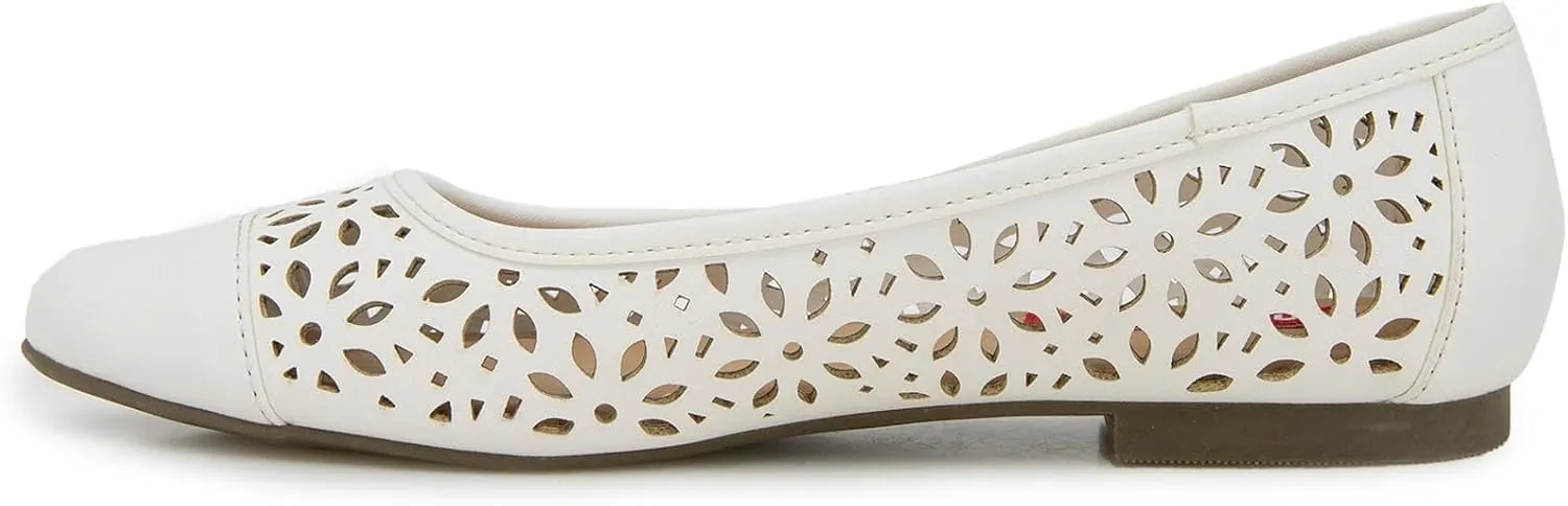UNIONBAY Women's Willis Pointed Toe Flat
