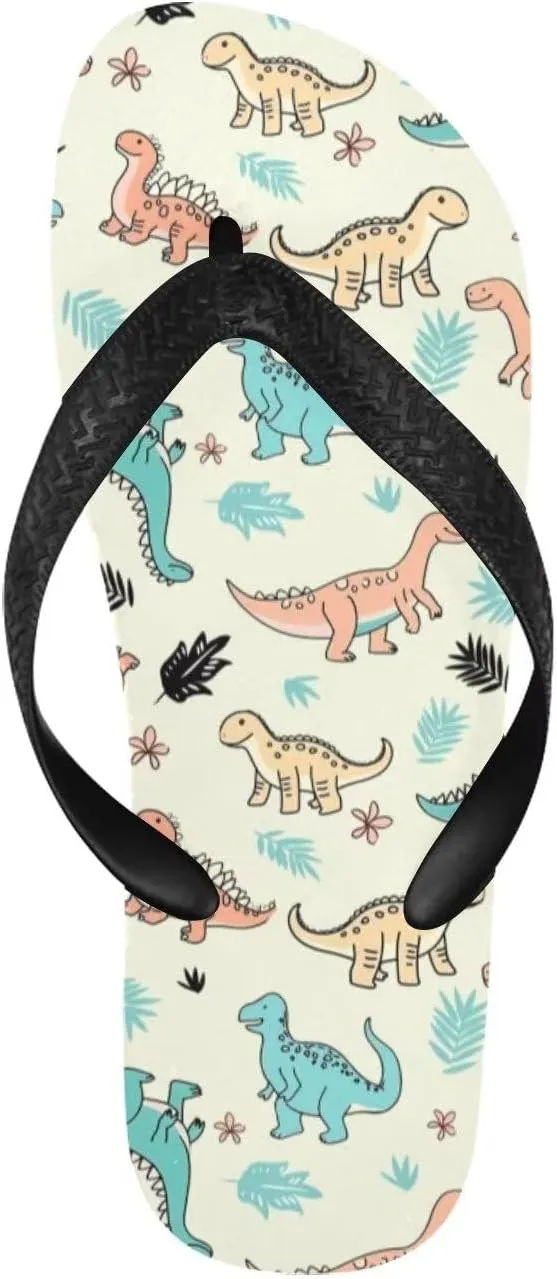 Unisex Flip Flops Sandals, Soft Beach Pool Slide Shoes Anti-Slip Sole Quick Drying Cozy Flat Shoes