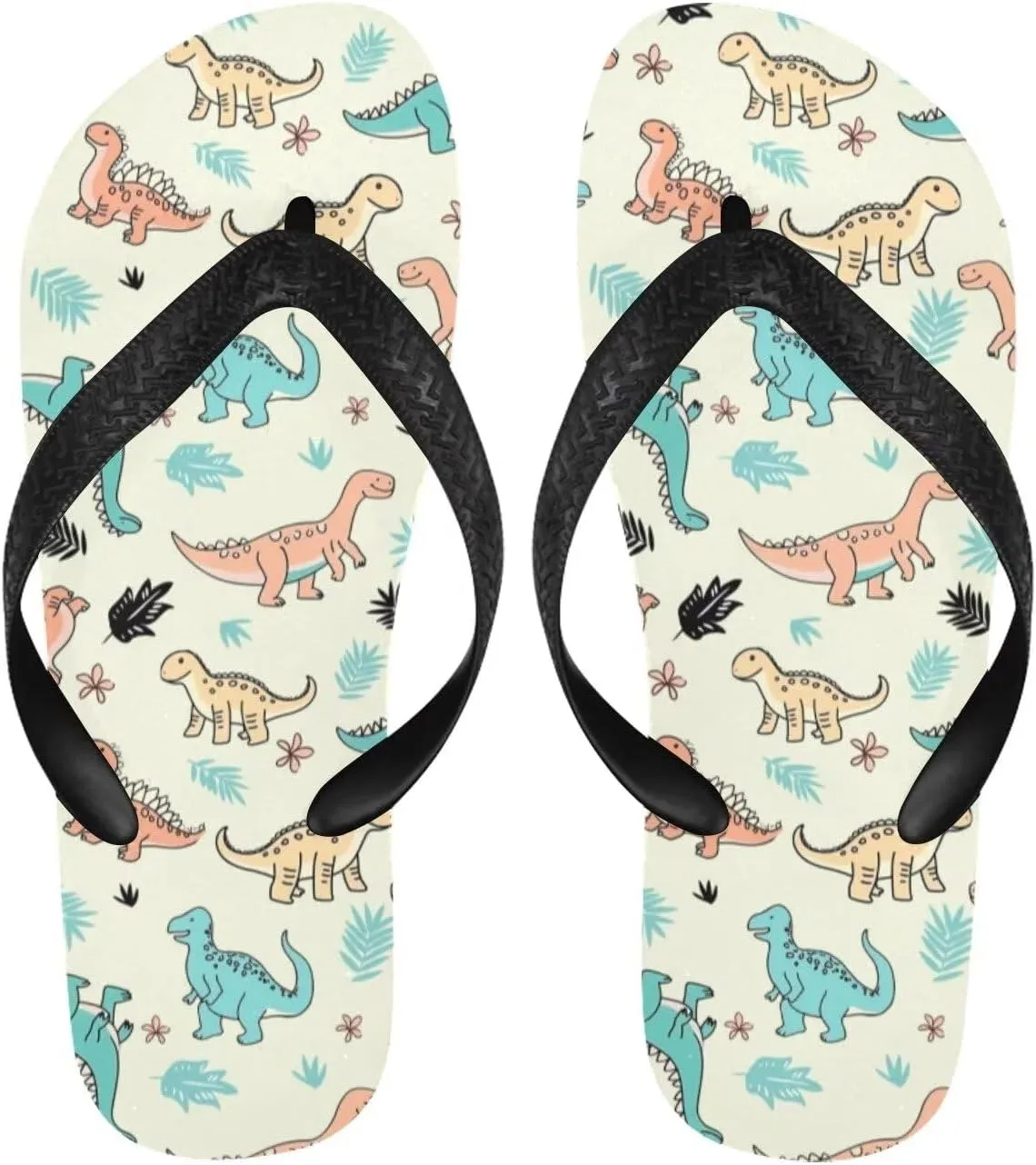 Unisex Flip Flops Sandals, Soft Beach Pool Slide Shoes Anti-Slip Sole Quick Drying Cozy Flat Shoes