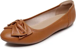 VenusCelia Women's Bows Dance Flats Shoes