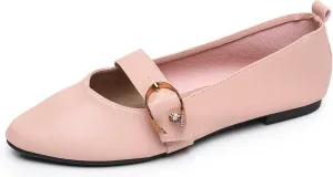 VenusCelia Women's Mary Jane Flat Shoe