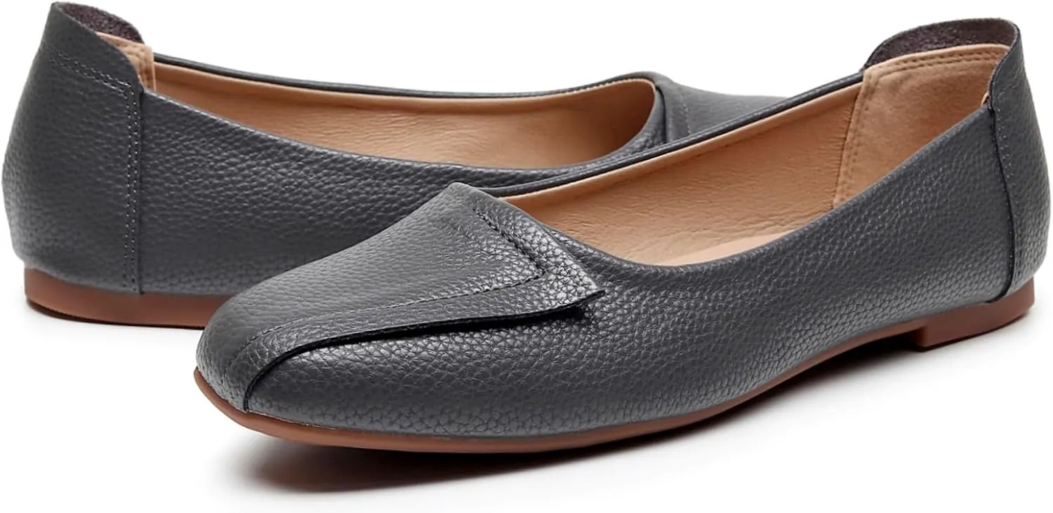 VenusCelia Women's Plain Dance Flat Shoe