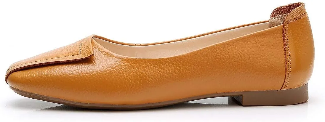 VenusCelia Women's Plain Dance Flat Shoe