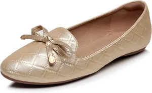 VenusCelia Women's Serenity Bow Flat Shoe