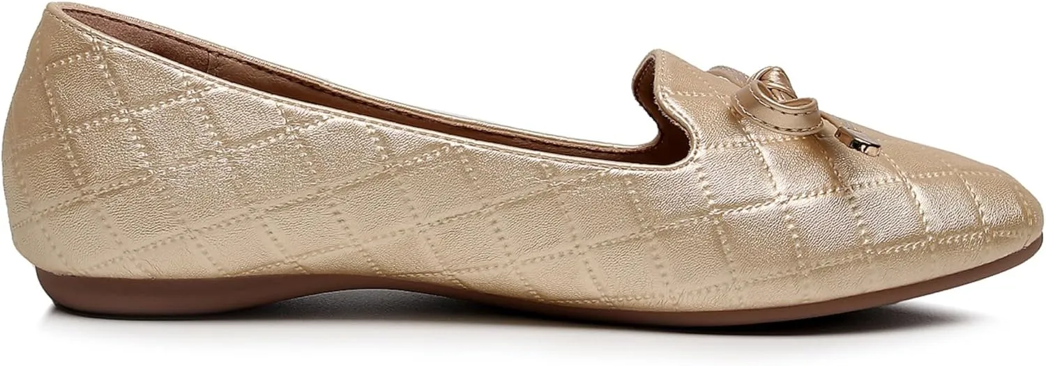 VenusCelia Women's Serenity Bow Flat Shoe