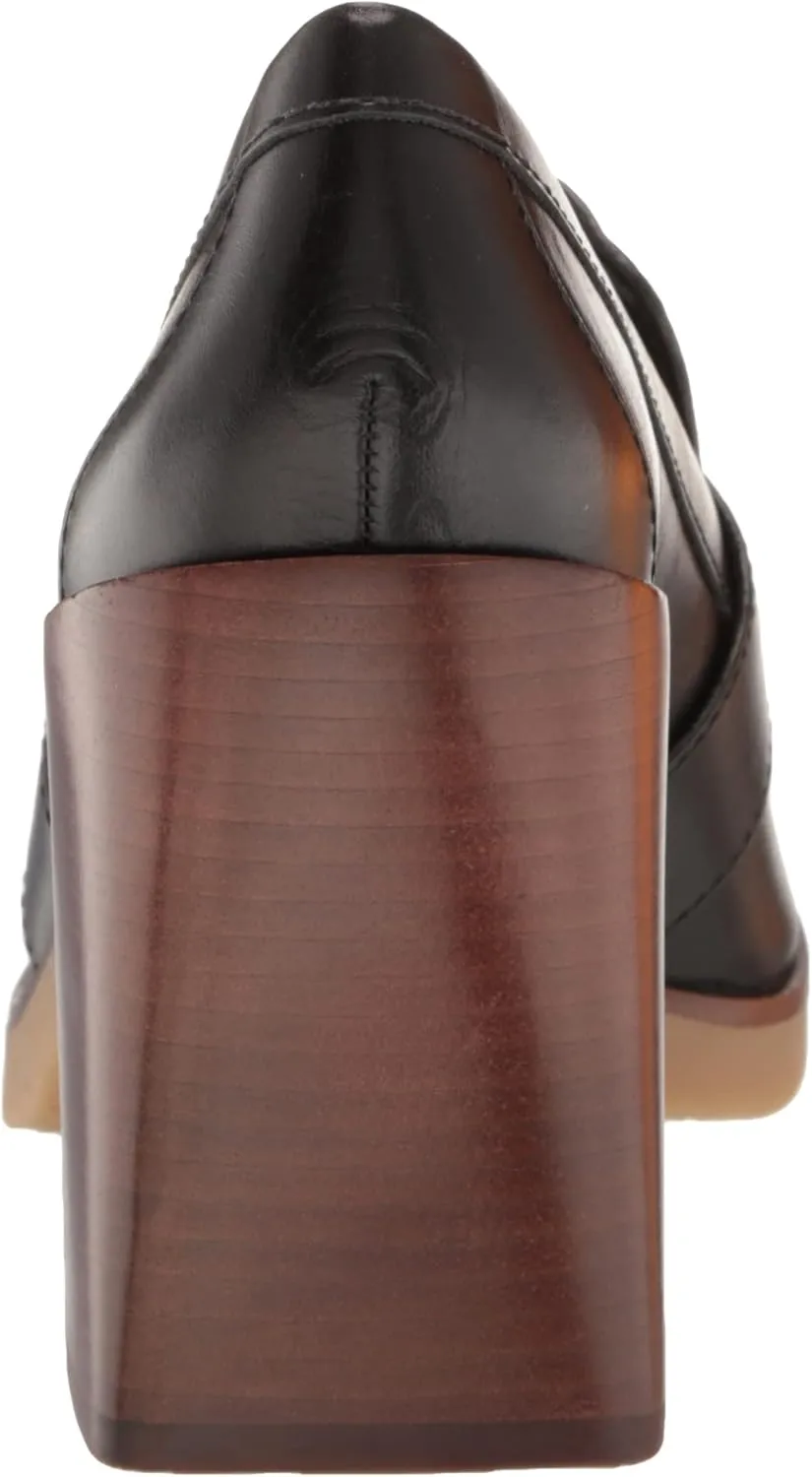 Vince Camuto Women's Footwear Ezerna Stacked Heel Loafer Pump