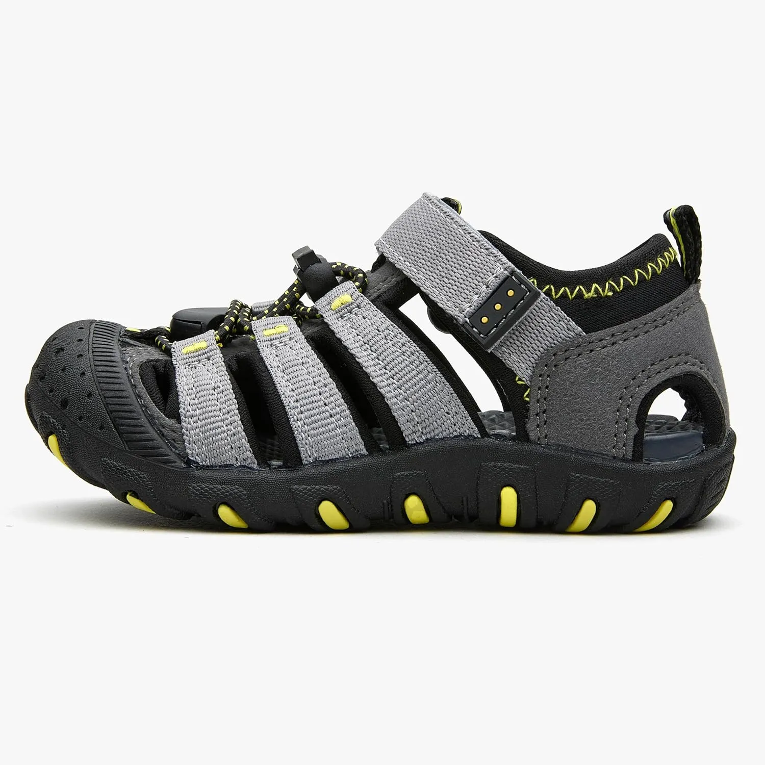 Weestep Toddler Little Kid Boys and Girls Close Toe Hook Loop Sandal