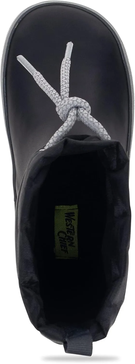Western Chief Kids Element Kid Friendly, Lightweight, Waterproof Rain Boot with Cozy Lining - Perfect Outdoor Boots for Boys and Girls