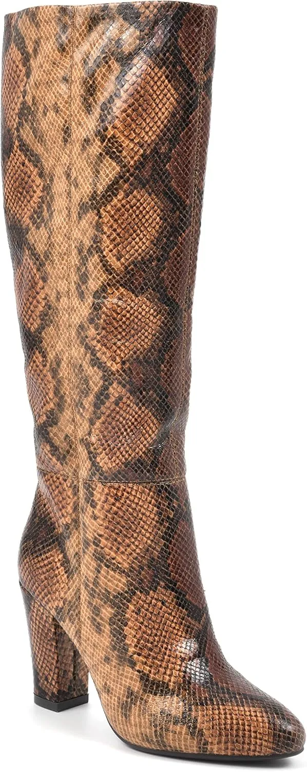 WHITE MOUNTAIN Shoes Cosmic Women's Pull-On Tall Shaft Heeled Boot