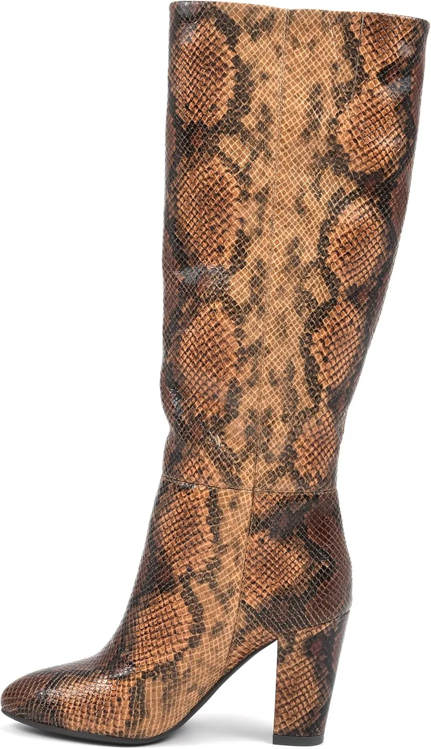 WHITE MOUNTAIN Shoes Cosmic Women's Pull-On Tall Shaft Heeled Boot