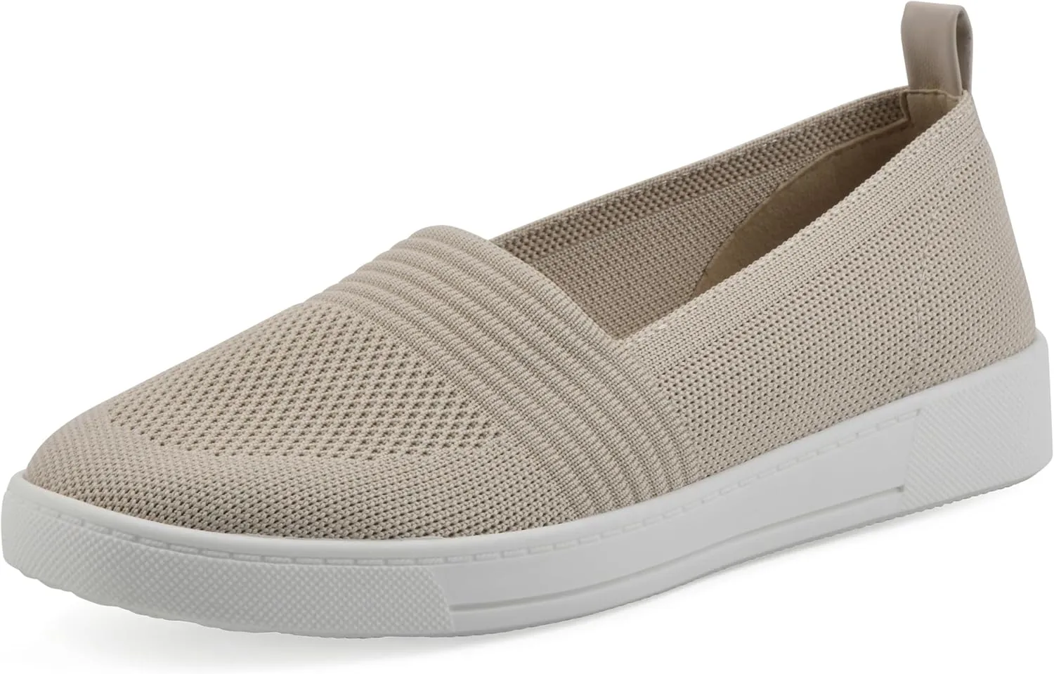 WHITE MOUNTAIN Women's Upright Woven Knit Slip-On Sneaker