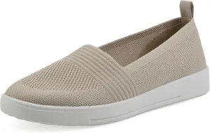 WHITE MOUNTAIN Women's Upright Woven Knit Slip-On Sneaker