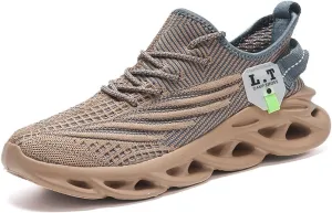 Women Running Shoes Walking Training Sneakers Sport Gym Fitness Tennis Shoes Non Slip Fashion Comfortable Lightweight Shoe for Casual Jogging Mesh Breathable Sneaker