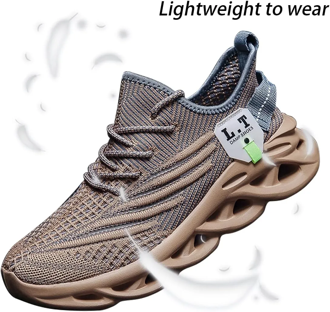 Women Running Shoes Walking Training Sneakers Sport Gym Fitness Tennis Shoes Non Slip Fashion Comfortable Lightweight Shoe for Casual Jogging Mesh Breathable Sneaker