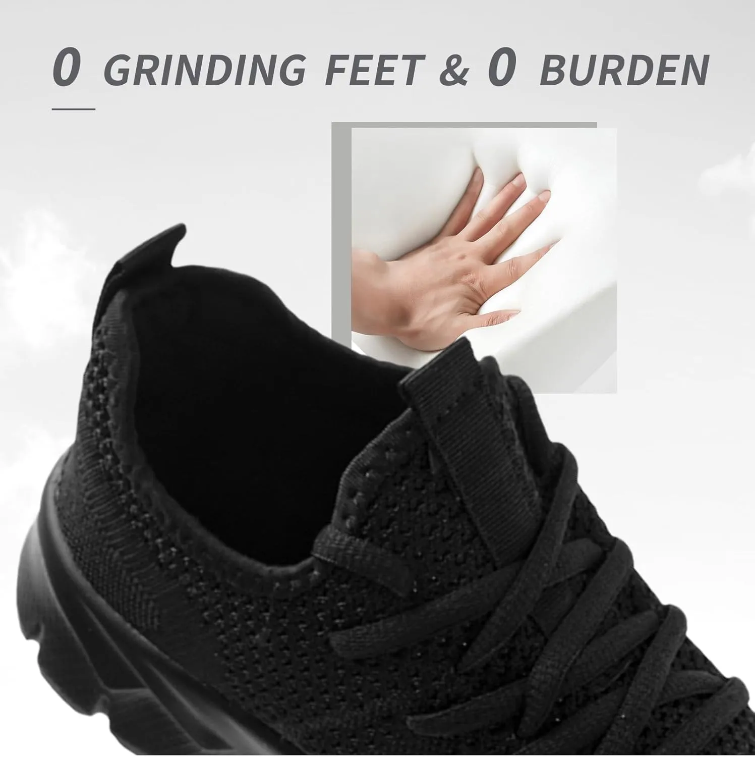 Women Sneaker Tennis Walking Running Shoes Mesh Breathable Gym Non Slip Work Ladies Shoes