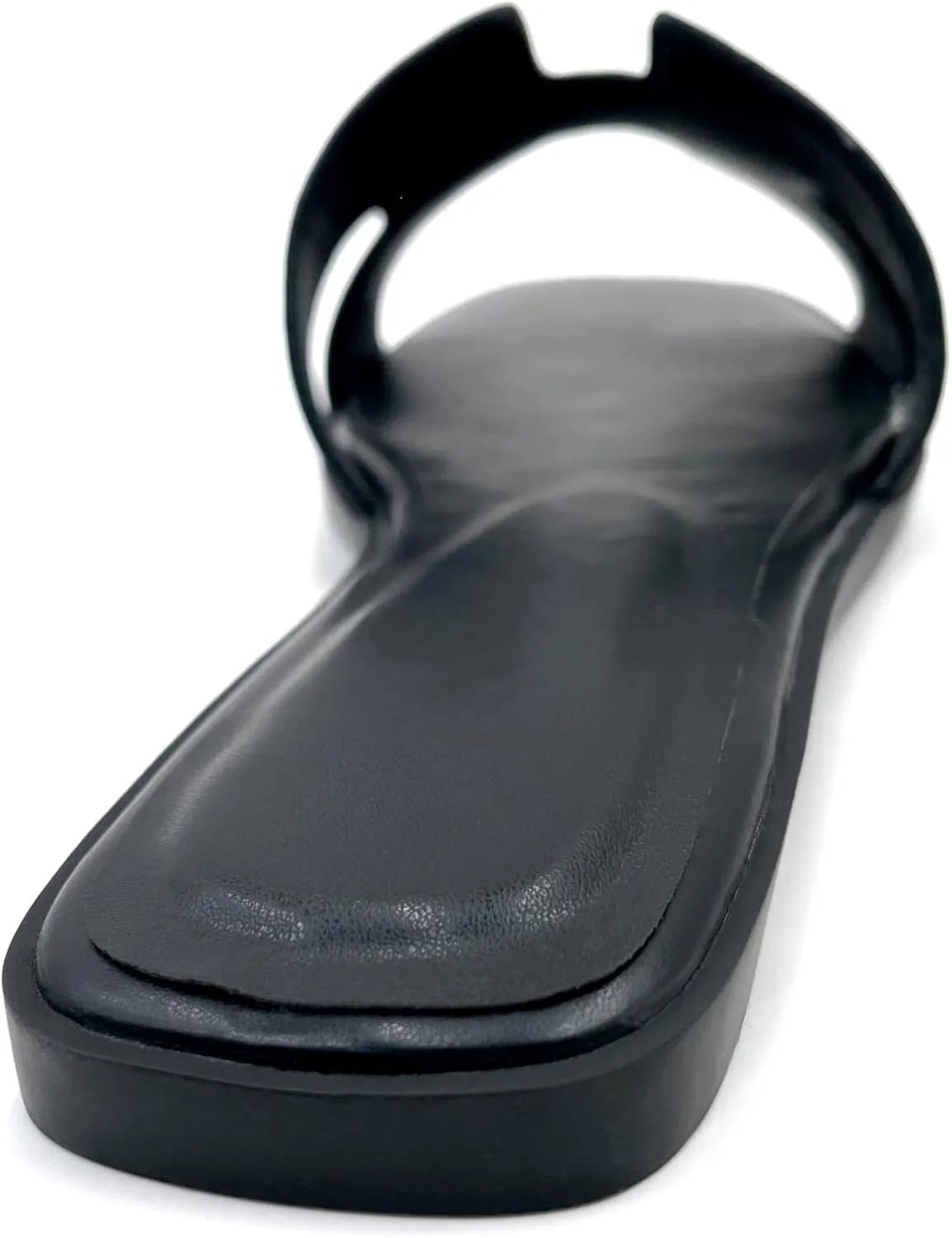Women's Flat Sandals.Flat Sandals with Unique Design, PU Leather Handcrafted Slippers,Versatile for Vacation, Home, Casual Wear, Gift