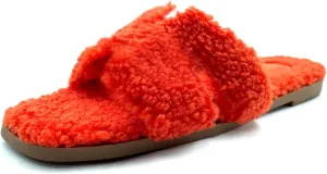 Women's Furry Slippers: Versatile Indoor/Outdoor Slippers with Plush Cotton Upper and Soft Sole - Perfect for Parties, Gatherings, Casual Wear, Vacations, and Beach Days
