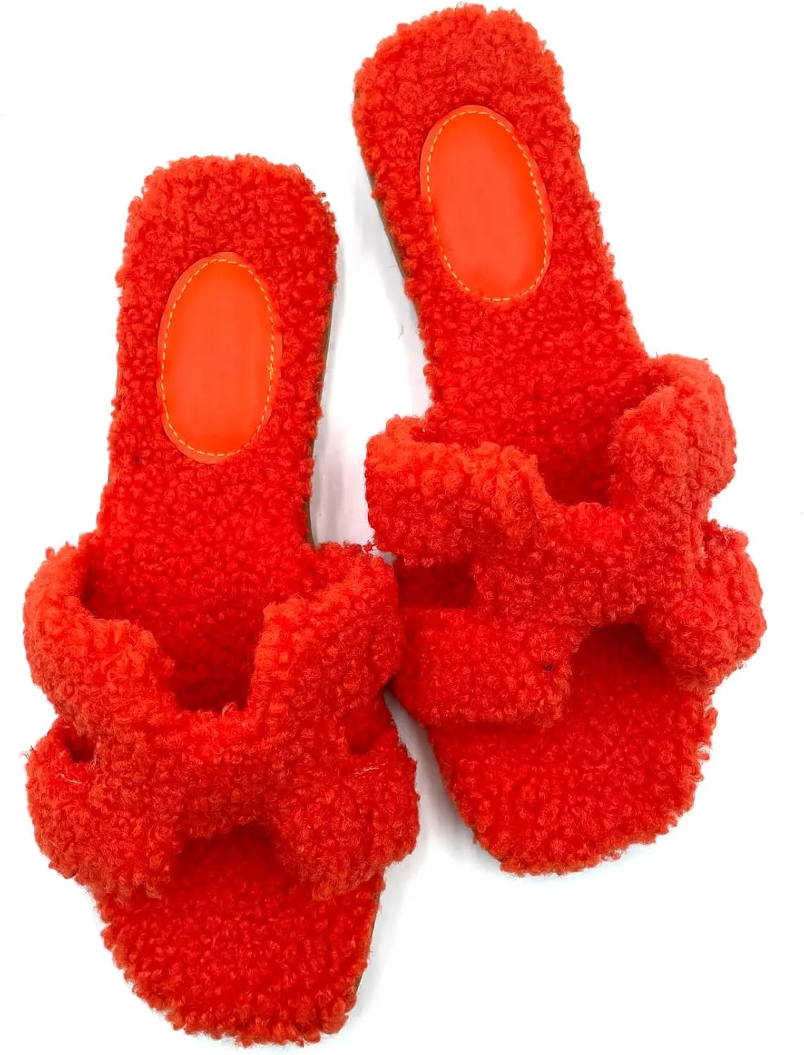 Women's Furry Slippers: Versatile Indoor/Outdoor Slippers with Plush Cotton Upper and Soft Sole - Perfect for Parties, Gatherings, Casual Wear, Vacations, and Beach Days