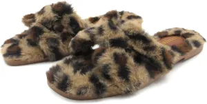 Women's Furry Slippers: Versatile Indoor/Outdoor Slippers with Plush Cotton Upper and Soft Sole - Perfect for Parties, Gatherings, Casual Wear, Vacations, and Beach Days