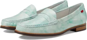 Womens Genuine Leather Comfort Slip on Penny Loafers