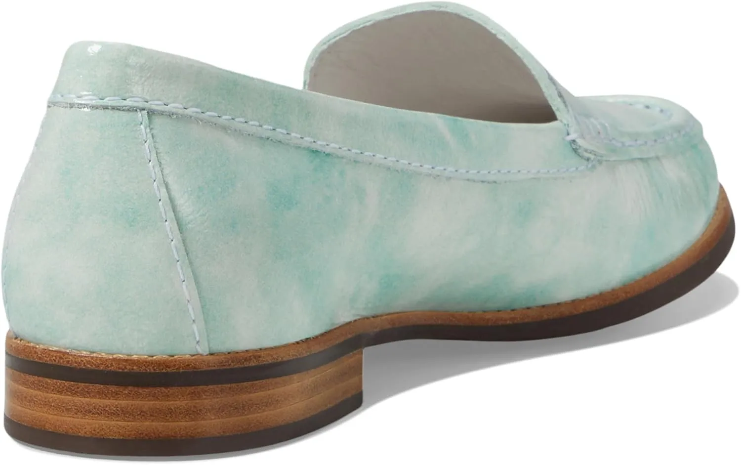 Womens Genuine Leather Comfort Slip on Penny Loafers