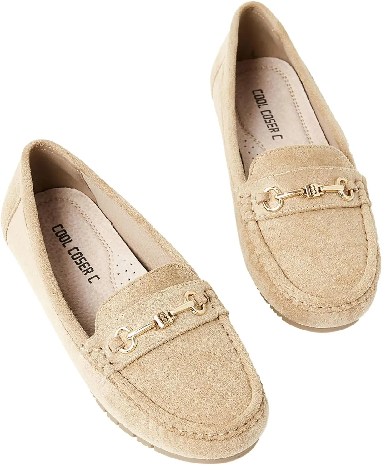 Women's Loafers Casual Slip on Flat Shoes Womens Penny Loafers Moccasions Comfort Dressy Work Shoes