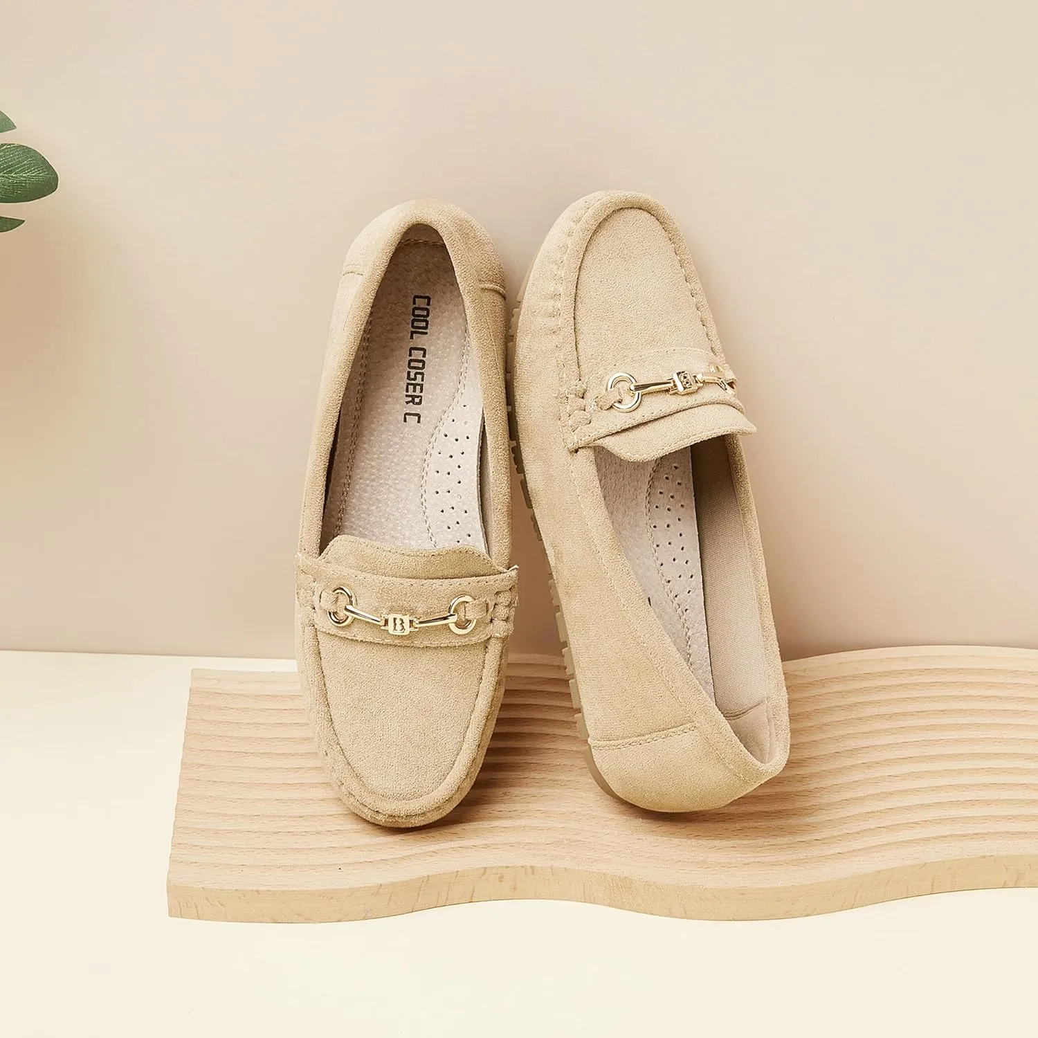 Women's Loafers Casual Slip on Flat Shoes Womens Penny Loafers Moccasions Comfort Dressy Work Shoes