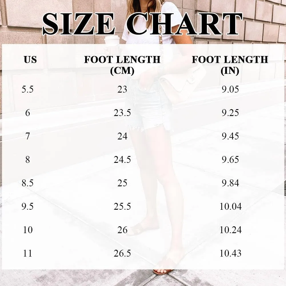 Womens Sandals Slides for Women Flat Sandals for Women Summer Sandals