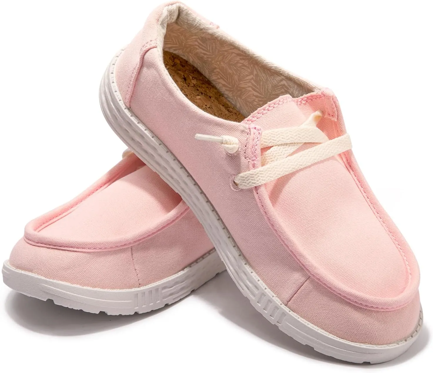 Womens Slip On Loafer Outdoor Sneakers Causal Low Top Canvas Flat Comfortable Fashion Walking Shoes