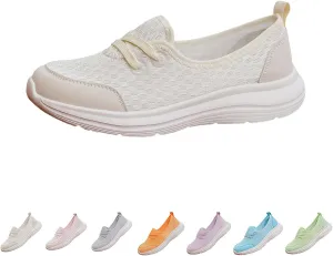 Women's Soft Sole Mesh Comfort Orthopedic Shoes,Comfortable Flat Arch Support Walking Shoes,Slip Ins Sneakers Ladies