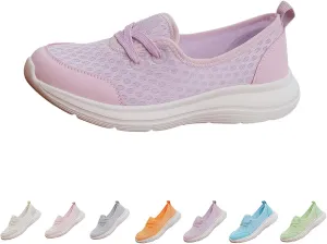 Women's Soft Sole Mesh Comfort Orthopedic Shoes,Comfortable Flat Arch Support Walking Shoes,Slip Ins Sneakers Ladies