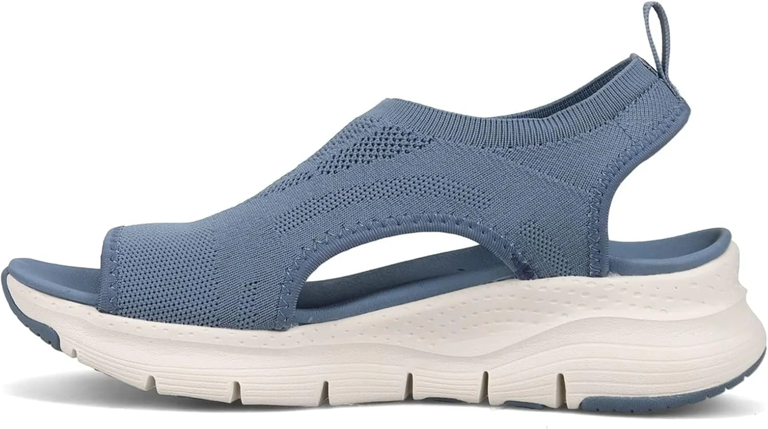 Womens Washable Slingback Orthopedic Slide Sport Sandals Mesh Platform Soft Sole Casual Sports Womens Sandals,Blue,US10/EU42