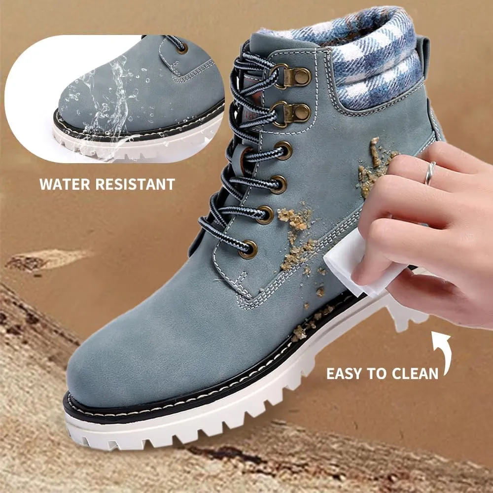 Women's Waterproof Hiking Boots - Lightweight Non-Slip Ankle Boots for Trekking