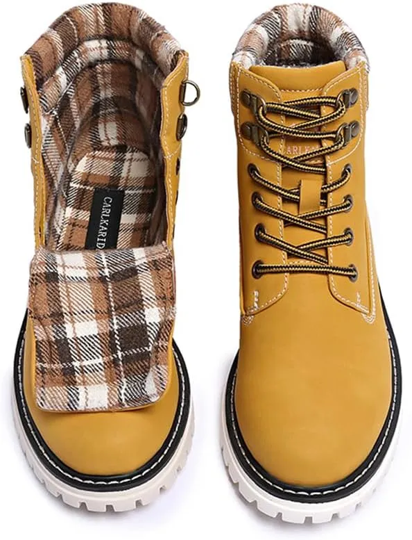 Women's Waterproof Hiking Boots - Lightweight Non-Slip Ankle Boots for Trekking