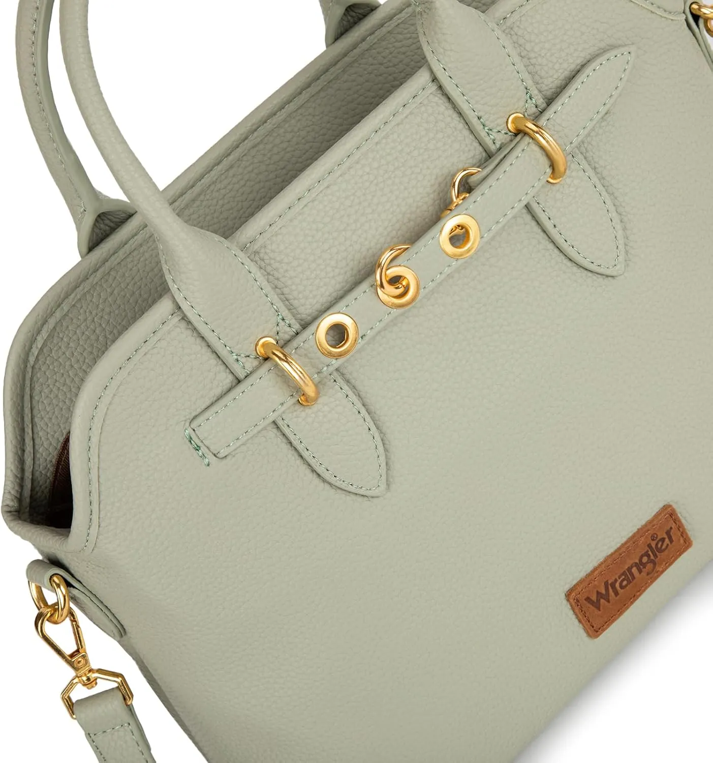 Wrangler Tote Bags for Women Medium Crossbody Purse for Ladies Soft Designer Top-handle Handbags