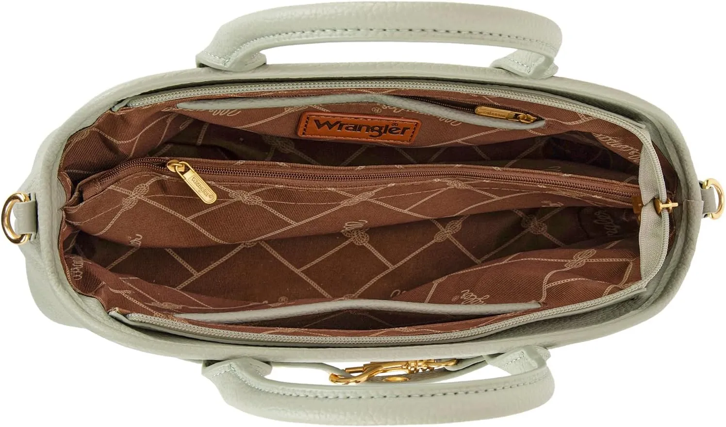 Wrangler Tote Bags for Women Medium Crossbody Purse for Ladies Soft Designer Top-handle Handbags