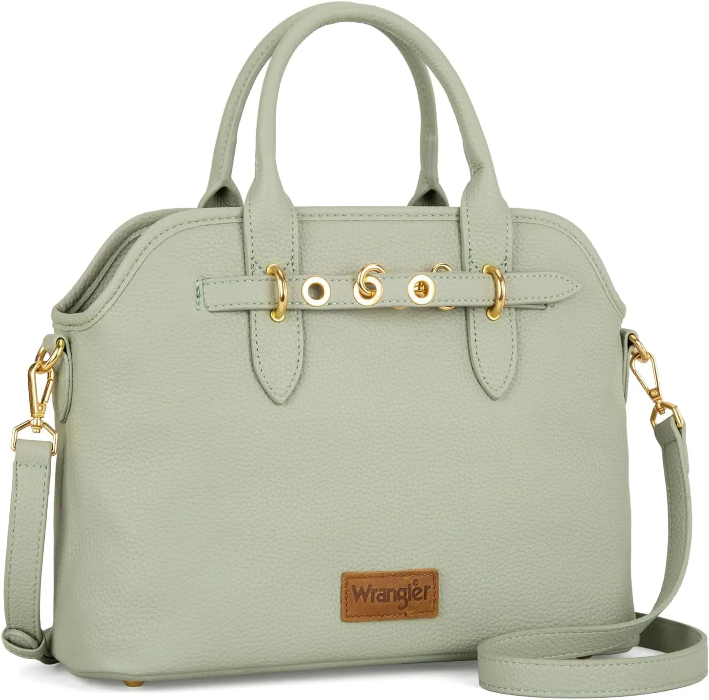Wrangler Tote Bags for Women Medium Crossbody Purse for Ladies Soft Designer Top-handle Handbags