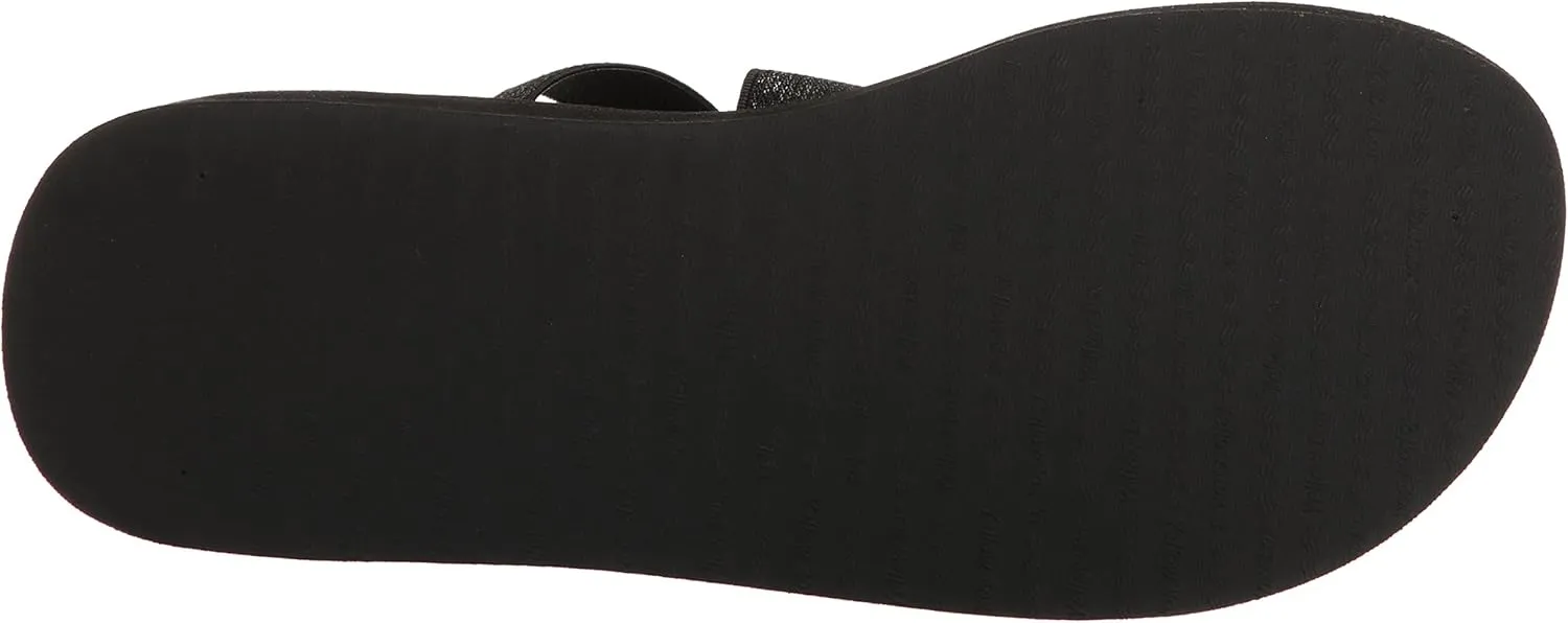 Yellow Box Women's Criss Cross Stretch Elastic Lightweight Wedge Sandal