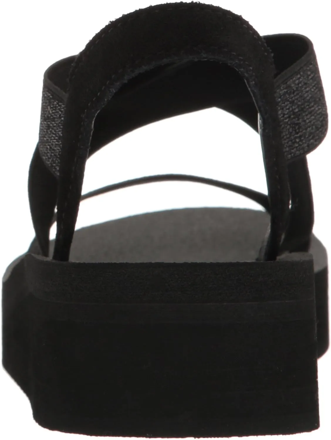 Yellow Box Women's Criss Cross Stretch Elastic Lightweight Wedge Sandal