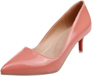ZSQBQ Women Fashion Court Shoes Wedding Party Stilettos Pumps Pointed Toe Prom Classic Casual High Heels